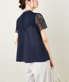 a.v.v / アー・ヴェ・ヴェ シャツ・ブラウス | レースヨークブラウス