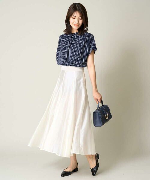 a.v.v / アー・ヴェ・ヴェ シャツ・ブラウス | プリントギャザーブラウス | 詳細26