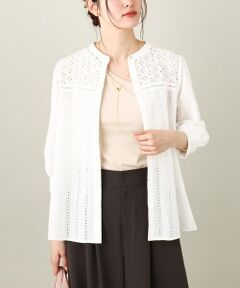 a.v.v / アー・ヴェ・ヴェ シャツ・ブラウス | コットン刺繍レースブラウス