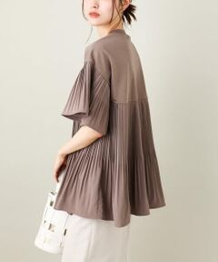 a.v.v / アー・ヴェ・ヴェ カットソー | プリーツドッキングトップス