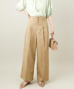 a.v.v / アー・ヴェ・ヴェ その他パンツ | 【洗える】サスペンダー付ワイドパンツ