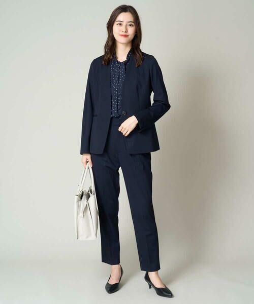 a.v.v / アー・ヴェ・ヴェ ノーカラージャケット | 【UVカット/接触冷感】カノコジャージーカラーレスジャケット | 詳細15