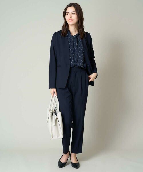 a.v.v / アー・ヴェ・ヴェ ノーカラージャケット | 【UVカット/接触冷感】カノコジャージーカラーレスジャケット | 詳細16