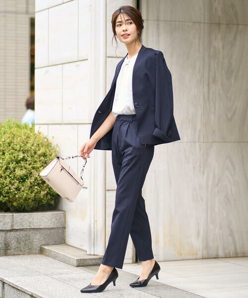 a.v.v / アー・ヴェ・ヴェ ノーカラージャケット | 【UVカット/接触冷感】カノコジャージーカラーレスジャケット | 詳細25