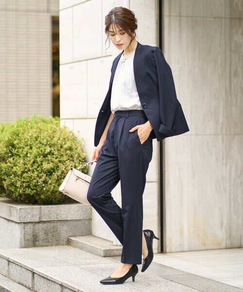 a.v.v / アー・ヴェ・ヴェ ノーカラージャケット | 【UVカット/接触冷感】カノコジャージーカラーレスジャケット | 詳細26