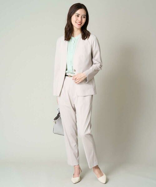 a.v.v / アー・ヴェ・ヴェ ノーカラージャケット | 【UVカット/接触冷感】カノコジャージーカラーレスジャケット | 詳細29