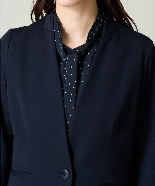 a.v.v / アー・ヴェ・ヴェ ノーカラージャケット | 【UVカット/接触冷感】カノコジャージーカラーレスジャケット | 詳細5