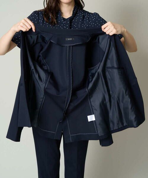 a.v.v / アー・ヴェ・ヴェ ノーカラージャケット | 【UVカット/接触冷感】カノコジャージーカラーレスジャケット | 詳細9