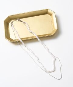 a.v.v / アー・ヴェ・ヴェ ネックレス・ペンダント・チョーカー | パールコンビ二連ネックレス