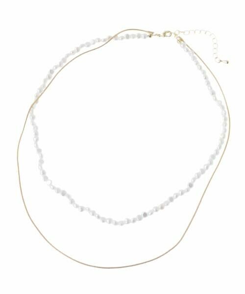 a.v.v / アー・ヴェ・ヴェ ネックレス・ペンダント・チョーカー | パールコンビ二連ネックレス | 詳細4