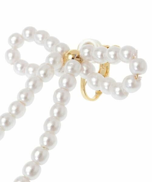 a.v.v / アー・ヴェ・ヴェ ピアス・イヤリング | パールリボンイヤリング | 詳細4