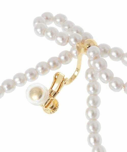 a.v.v / アー・ヴェ・ヴェ ピアス・イヤリング | パールリボンイヤリング | 詳細5