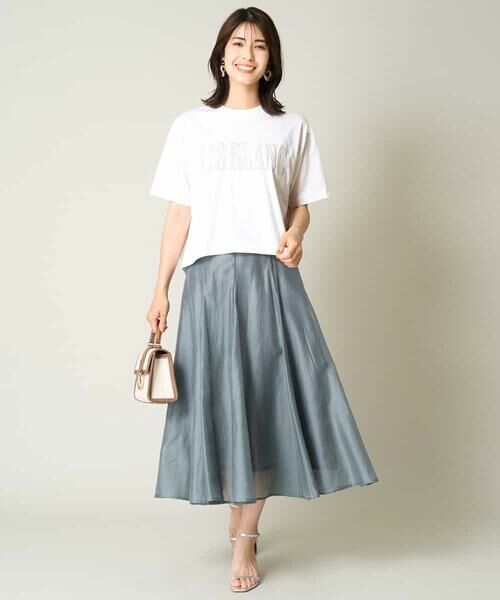 a.v.v / アー・ヴェ・ヴェ カットソー | 【接触冷感】大人のクロップドロゴTシャツ | 詳細12