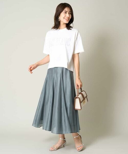 a.v.v / アー・ヴェ・ヴェ カットソー | 【接触冷感】大人のクロップドロゴTシャツ | 詳細14