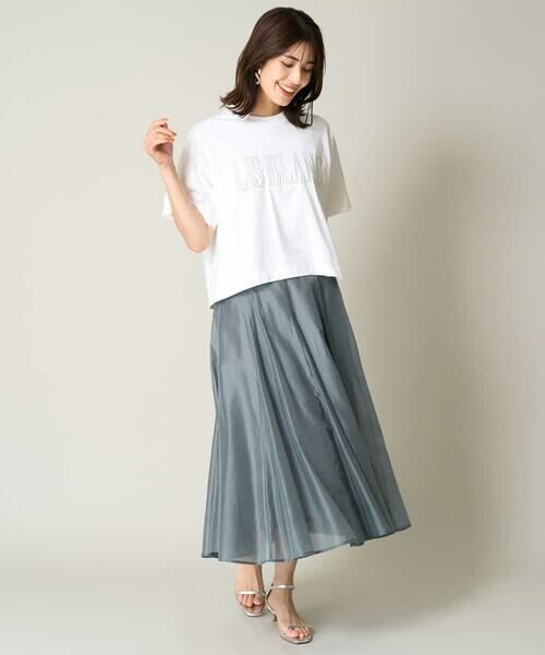 a.v.v / アー・ヴェ・ヴェ カットソー | 【接触冷感】大人のクロップドロゴTシャツ | 詳細15