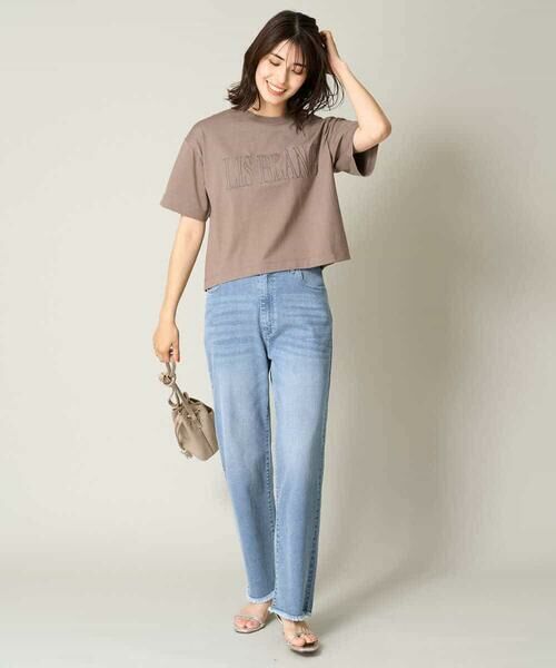 a.v.v / アー・ヴェ・ヴェ カットソー | 【接触冷感】大人のクロップドロゴTシャツ | 詳細6