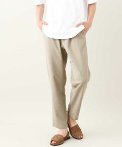 ◆大人気リライトシリーズ！<br>6つの多機能に進化したこだわりの詰まったアンクルパンツ。◆<br><br>【デザイン】<br>昨年大好評頂いた「リラックス」＋「軽い着心地」にこだわったリライトシリーズのイージーパンツ。<br>ゆとりのあるセミワイドシルエットで大人のリラックススタイルが完成する夏にぴったりの一枚です。<br>レングスはアンクル丈（くるぶし丈）で足元も涼しく履けるのもポイントです。<br>商品の重量が220ｇと軽いため、軽やかに着用頂けます。<br><br>【素材】<br>独特なメランジ見えするポリエステル100％の軽い素材を使用。<br>特長としてサラッとしたドライタッチな肌触りの良さ。<br>羽織るとひんやり涼しい接触冷感機能。<br>洗濯をしても乾きやすい吸水速乾機能。<br>ナチュラルストレッチで動きやすい。<br>このような多機能素材を使用しているため、夏の暑い毎日でも爽やかに快適に過ごすことができます<br><br>【スタイリング】<br>トップスには同素材のバンドカラーやオープンカラ—シャツを合わせる同色のセットアップコーディネートがまとまりがありトレンド感が満載です。<br>カジュアルスタイルであればシンプルに無地カットソーやトレンドではロゴTとあわせるのがオススメ。<br>※同素材シャツ:KHBHV77049、KHBHV78044<br>※同素材ハーフパンツ:KHLHV78054<br><br>----------------<br><br>透け感：なし<br>裏地：なし<br>伸縮性：ややあり<br>光沢感：ややあり<br>生地の厚さ：普通<br><br>----------------<br><br>≪お気に入り登録機能の使い方≫<br><br>■商品のお気に入り登録（ハートマークをクリック）<br>再入荷通知や値下げ等、お得なご案内を受けることができます。<br><br>----------------<br><br>※お使いの液晶環境により、色味が多少異なる場合がございます。予めご了承ください。<br>※サンプルにて撮影しておりますため、お届けの商品と仕様が若干異なる場合がございます。予めご了承ください。<br><br>※XXL(52)サイズは、WEB限定販売になります。