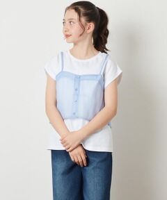 [140-150]シアーキャミドッキングＴシャツ