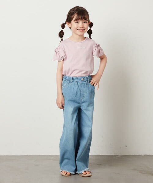 a.v.v / アー・ヴェ・ヴェ カットソー | [160]オフショルフリルスリーブカットソー | 詳細25