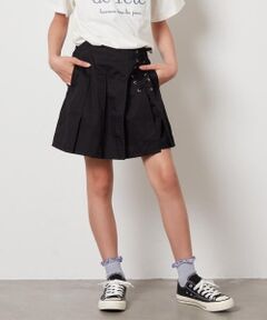 a.v.v / アー・ヴェ・ヴェ その他パンツ | [160]レースアッププリーツスカパン