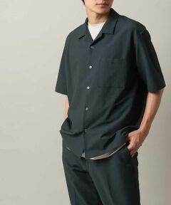 a.v.v / アー・ヴェ・ヴェ シャツ・ブラウス | 【イージーケアな涼感素材】シアサッカーオープンカラーシャツ