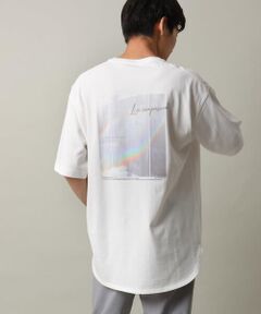 a.v.v / アー・ヴェ・ヴェ カットソー | 【HIDEYUKI SUTO×a.v.vコラボ】フォトプリントロングシルエットTシャツ