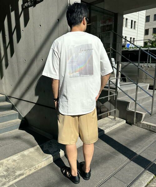 a.v.v / アー・ヴェ・ヴェ カットソー | 【HIDEYUKI SUTO×a.v.vコラボ】フォトプリントロングシルエットTシャツ | 詳細19