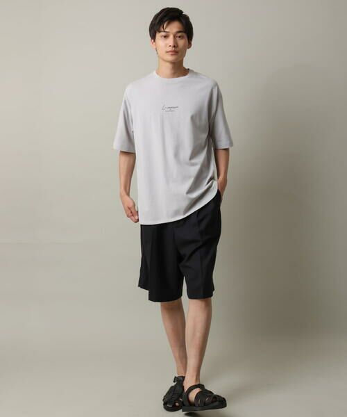 a.v.v / アー・ヴェ・ヴェ カットソー | 【HIDEYUKI SUTO×a.v.vコラボ】フォトプリントロングシルエットTシャツ | 詳細2