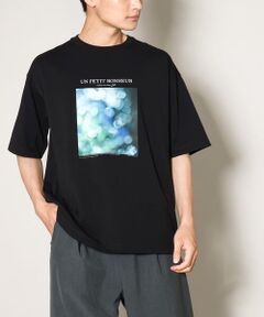 【HIDEYUKI SUTO×a.v.vコラボ】フォトプリントワイドシルエットTシャツ