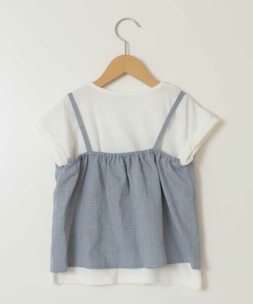 a.v.v / アー・ヴェ・ヴェ シャツ・ブラウス | [140-150]【セットアップ対応】レースアップドッキングTシャツ | 詳細21