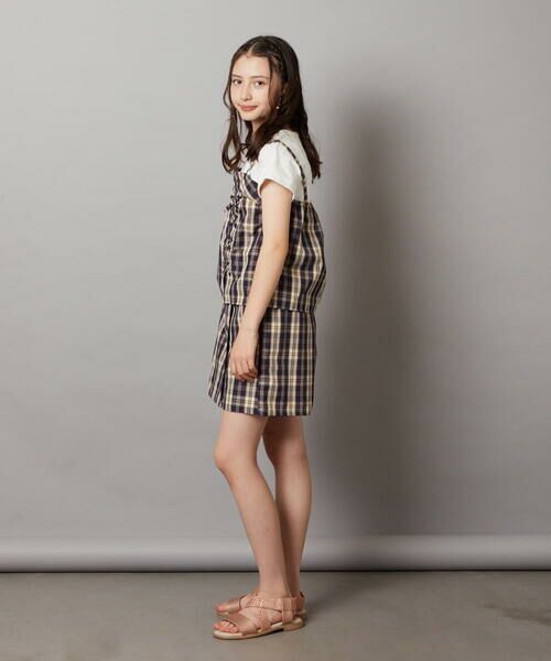 a.v.v / アー・ヴェ・ヴェ シャツ・ブラウス | [160]【セットアップ対応】レースアップドッキングTシャツ | 詳細13