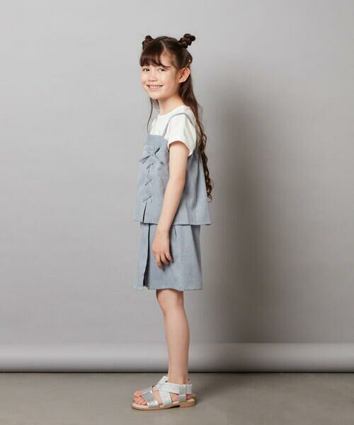 a.v.v / アー・ヴェ・ヴェ シャツ・ブラウス | [160]【セットアップ対応】レースアップドッキングTシャツ | 詳細23