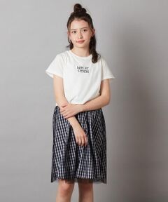 a.v.v / アー・ヴェ・ヴェ ロング・マキシ丈ワンピース | [100-130]チュールスカートドッキングワンピース