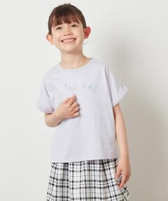 [100-130]アソートロゴプリントTシャツ