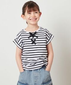 [100-130]フロントレースUPTシャツ