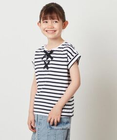 [140-150]フロントレースUPTシャツ