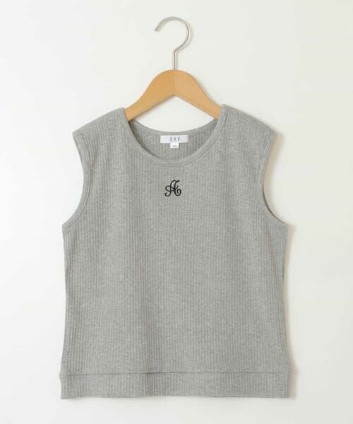 a.v.v / アー・ヴェ・ヴェ カットソー | 【ジュニア】[160]ロゴ刺繍タンクトップ | 詳細21