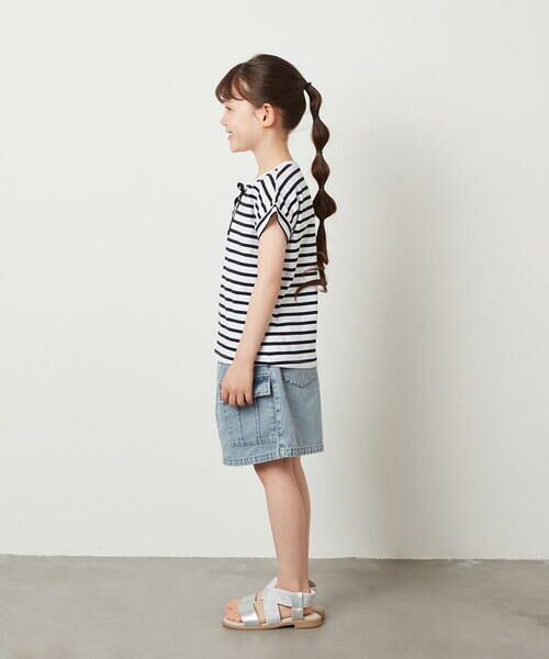 a.v.v / アー・ヴェ・ヴェ カットソー | [160]フロントレースUPTシャツ | 詳細28