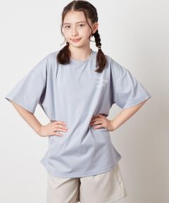 【ジュニア】[120-130]スプレーアート風オーバーＴシャツ