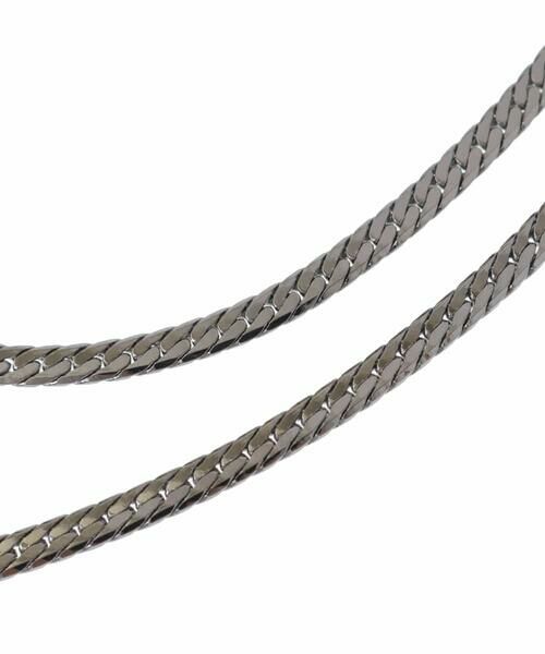 a.v.v / アー・ヴェ・ヴェ ネックレス・ペンダント・チョーカー | スネークチェーン二連ネックレス | 詳細9