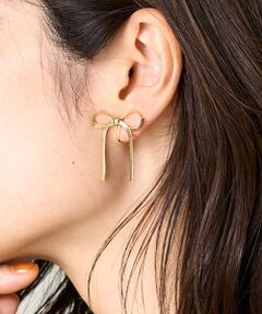 a.v.v / アー・ヴェ・ヴェ ピアス・イヤリング | メタルリボンイヤリング