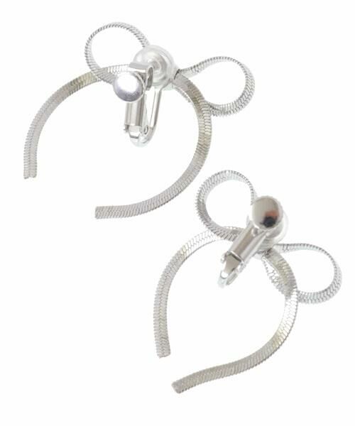 a.v.v / アー・ヴェ・ヴェ ピアス・イヤリング | メタルリボンイヤリング | 詳細4