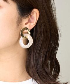 a.v.v / アー・ヴェ・ヴェ ピアス・イヤリング | アクリルコンビイヤリング