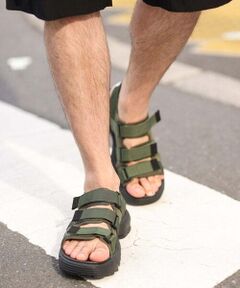 a.v.v / アー・ヴェ・ヴェ サンダル | GRANDCOLONY/グランドコロニー　リサイクルナイロン３ベルトサンダル