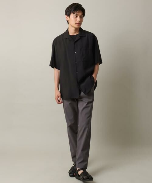 a.v.v / アー・ヴェ・ヴェ シャツ・ブラウス | 【接触冷感/速乾】セミシアーオープンカラーシャツ　半袖【洗濯機で洗える】 | 詳細11