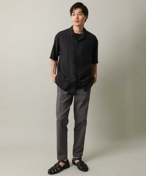 a.v.v / アー・ヴェ・ヴェ シャツ・ブラウス | 【接触冷感/速乾】セミシアーオープンカラーシャツ　半袖【洗濯機で洗える】 | 詳細12