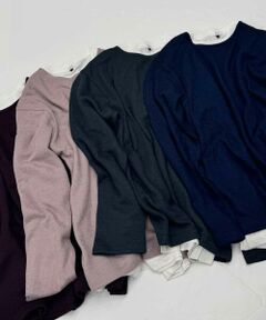 a.v.v / アー・ヴェ・ヴェ カットソー | 【ロンT付き】新感覚大人スウェットアンサンブル(グッドスウェットシリーズ）