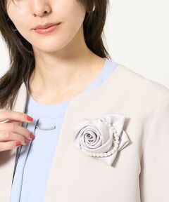 a.v.v / アー・ヴェ・ヴェ ブローチ・コサージュ | ローズモチーフコサージュ