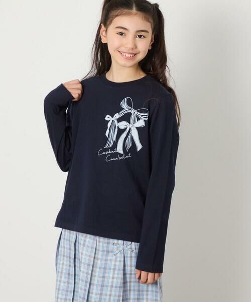 a.v.v / アー・ヴェ・ヴェ カットソー | 【安心の綿100％】[160]モチーフプリントロンT | 詳細24