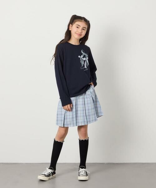 a.v.v / アー・ヴェ・ヴェ カットソー | 【安心の綿100％】[160]モチーフプリントロンT | 詳細25